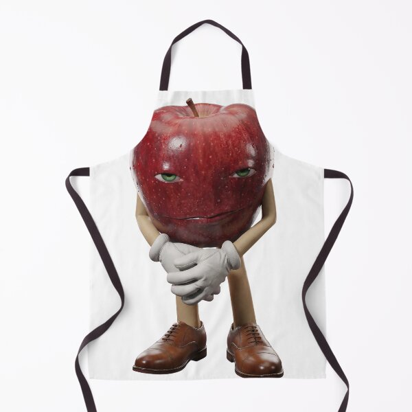 Item preview, AI Apple With Tongue Funny Meme Fruit Brainrot designed and sold by HER-WAY.