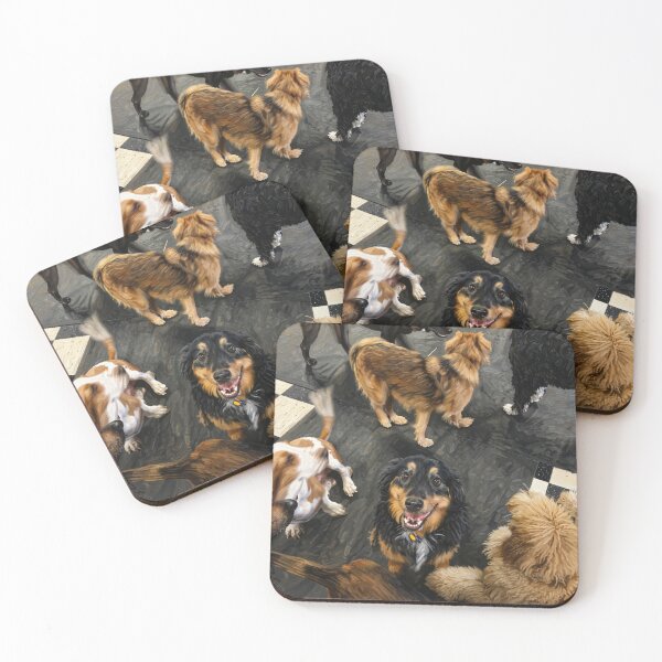 Item preview, Playful pups in a lively daycare designed and sold by donchago.