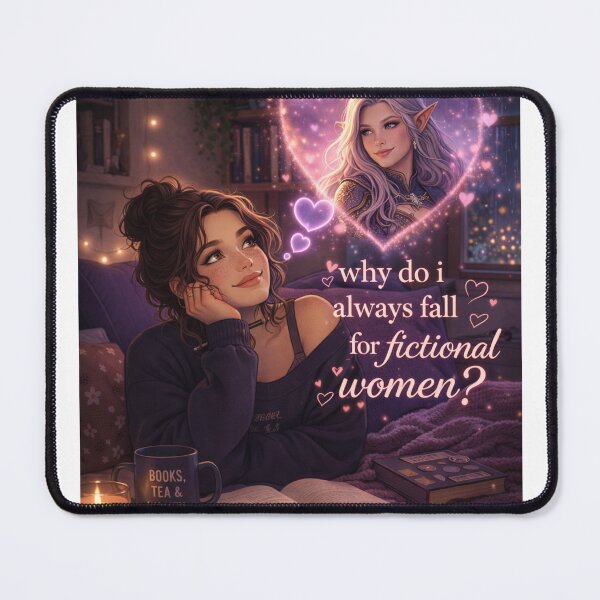 Item preview, Why Do I Always Fall for Fictional Women – Elf Fantasy Aesthetic designed and sold by EnchantWhimsy.