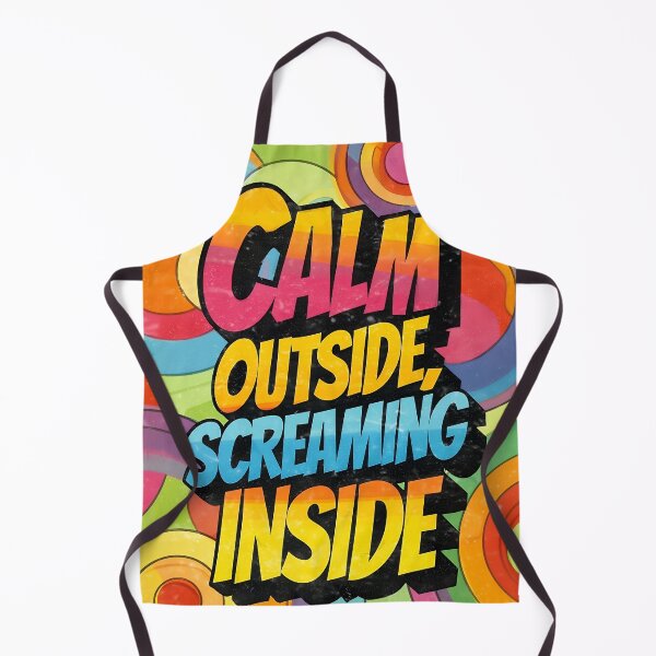 Item preview, Calm Outside Screaming Inside designed and sold by RebenCantik.