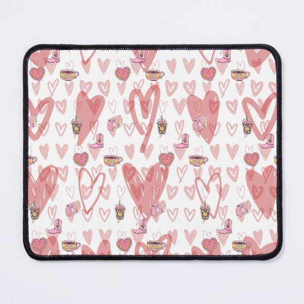 Item preview, Cute Kawaii Heart Pattern – Girly Aesthetic Love Doodle Print designed and sold by Vibe Candy studio..