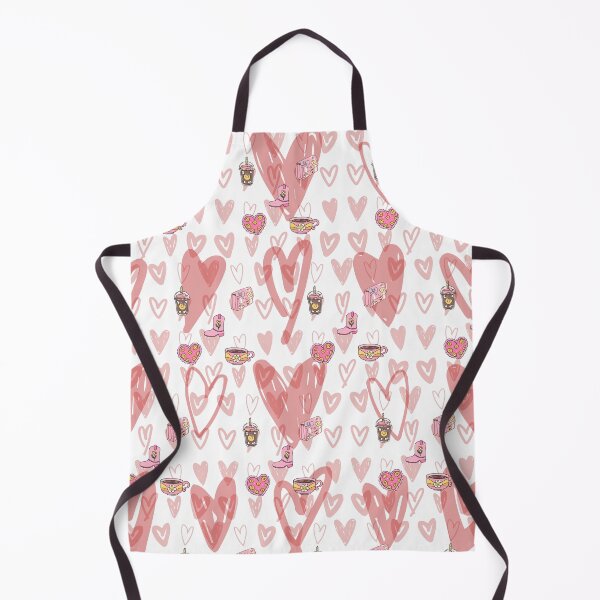 Item preview, Cute Kawaii Heart Pattern – Girly Aesthetic Love Doodle Print designed and sold by Vibe Candy studio..