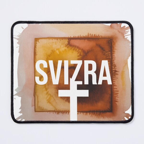 Item preview, Switzerland Watercolor Flag Text Design designed and sold by Bloomkept.