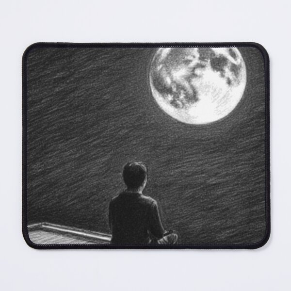 Item preview, Alone Under the Moon Aesthetic designed and sold by Ali Doodles.