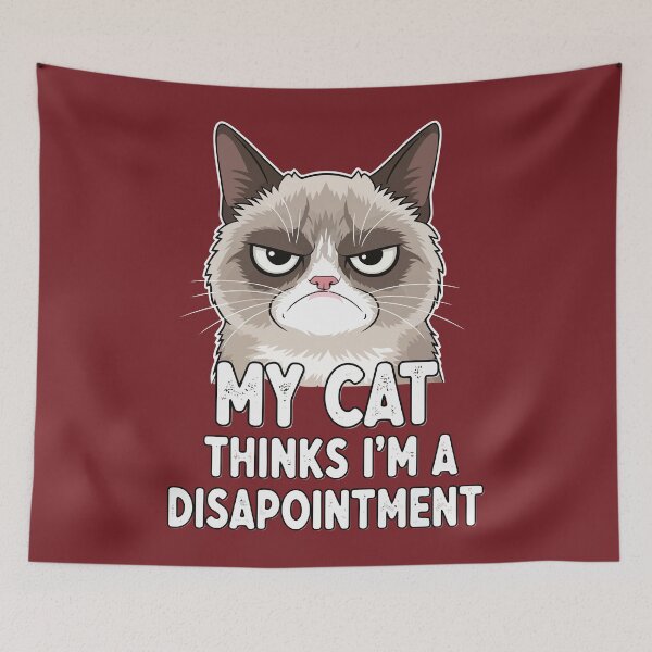 Item preview, My Cat Thinks I’m a Disappointment designed and sold by Amir Faysal.