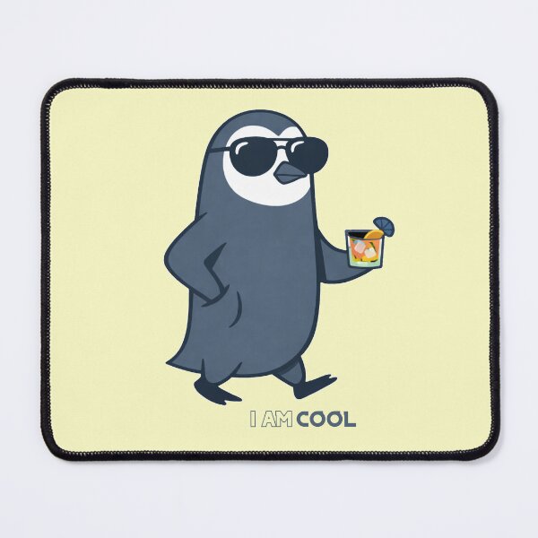 Item preview, Cool Penguin Sunglasses Drink I Am Moodmals designed and sold by GhezArt.