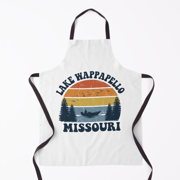 Item preview, Lake Wappapello Missouri Retro Sunset designed and sold by JessArty ⭐⭐⭐⭐⭐.