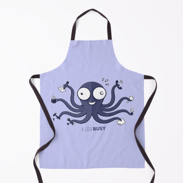 Item preview, Multitasking Octopus I Am Busy Moodmals designed and sold by GhezArt.