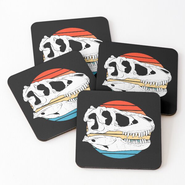 Item preview, Nanotyrannus Vintage Skull Fossil designed and sold by NicGrayGraphic.