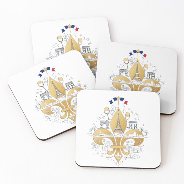 Item preview, Fleur De Lys Paris Bastille Day Elegant French Luxury Celebration designed and sold by ProjectNoah.