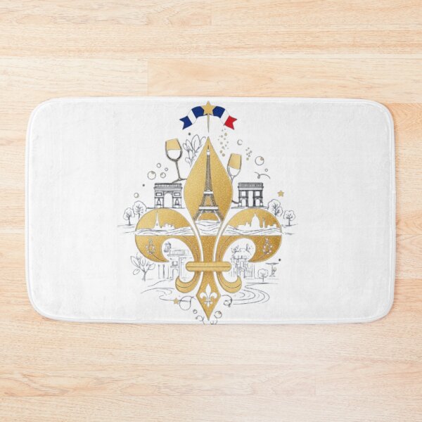 Item preview, Fleur De Lys Paris Bastille Day Elegant French Luxury Celebration designed and sold by ProjectNoah.