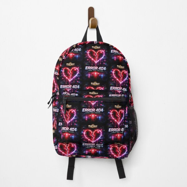 Item preview, GCR1 Error 404 – Love Not Found Neon Broken Heart Cyberpunk Design designed and sold by GCR1.