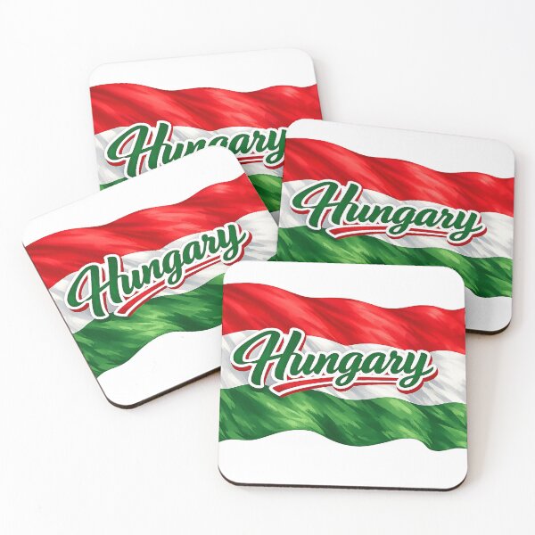 Item preview, Hungary Flag Waving Design – Hungarian National Pride Graphic, Hungary Heritage Artwork, European Country Flag Gift designed and sold by GarnerSupplyCo.