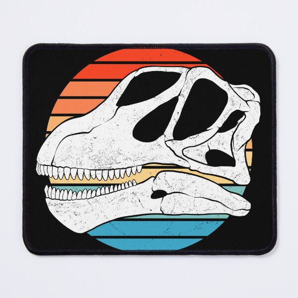 Item preview, Mamenchisaurus Vintage Skull Fossil designed and sold by NicGrayGraphic.