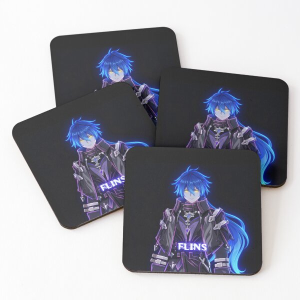 Item preview, Neon Night-Wind Tracker Flins - Fan Art Portrait designed and sold by EWCY store.