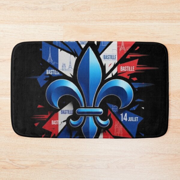 Item preview, Fleur De Lys Modern France Bastille Day Contemporary French Pride designed and sold by ProjectNoah.