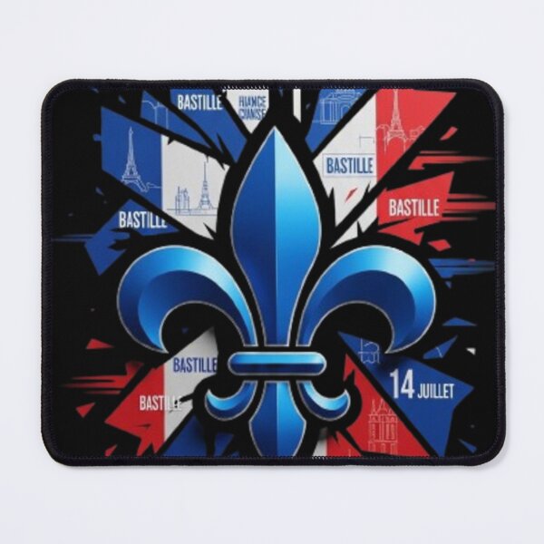Item preview, Fleur De Lys Modern France Bastille Day Contemporary French Pride designed and sold by ProjectNoah.