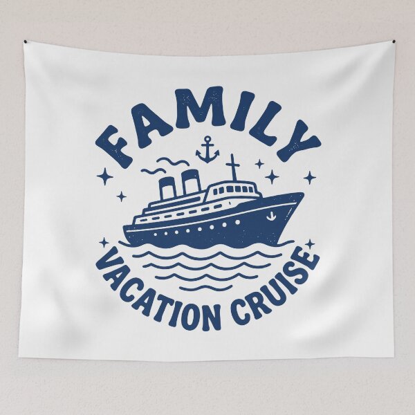 Item preview, Family Vacation Cruise. designed and sold by EunsooLee.