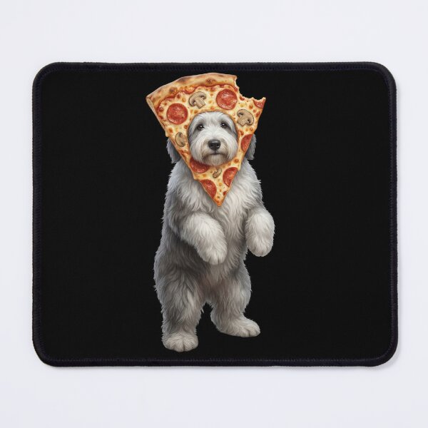 Item preview, Funny Old English Sheepdog Pizza Meme Dog Mom Dad Lover designed and sold by TerryConnells.