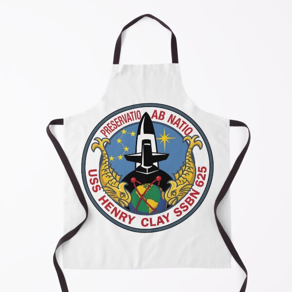 Item preview, USS Henry Clay SSBN-625 Lafayette-class Submarine Official Crest designed and sold by CharlieDesings.