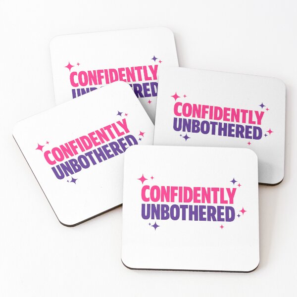 Item preview, Confidently Unbothered designed and sold by Waseemkhan86.