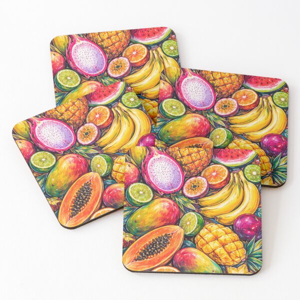 Item preview, Colorful Tropical Fruit Mix designed and sold by perezcorner.