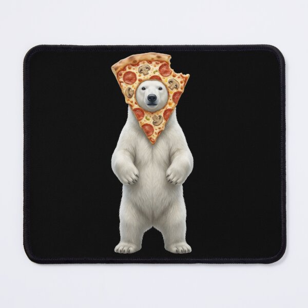 Item preview, Funny Polar Bear Pizza Meme Animal Lover designed and sold by TerryConnells.