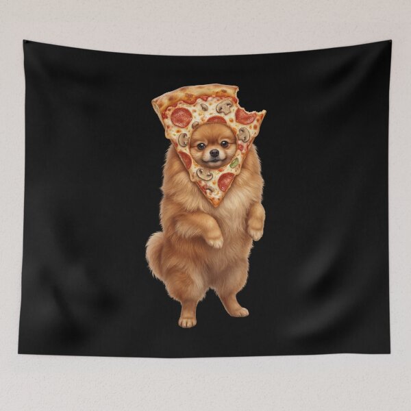 Item preview, Funny Pomeranian Pizza Meme Dog Mom Dad Lover designed and sold by TerryConnells.