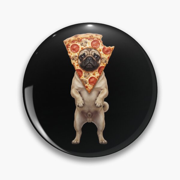 Item preview, Funny Pug Pizza Meme Dog Mom Dad Lover designed and sold by TerryConnells.