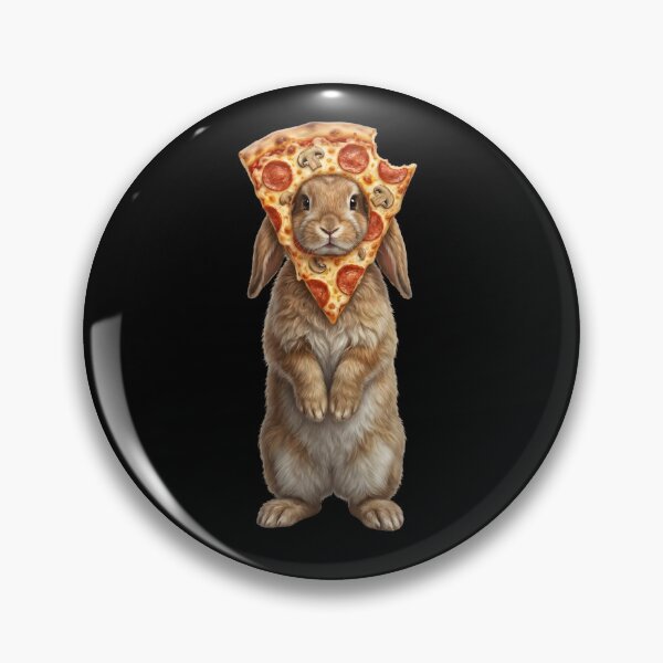 Item preview, Funny Rabbit Pizza Meme Animal Lover designed and sold by TerryConnells.