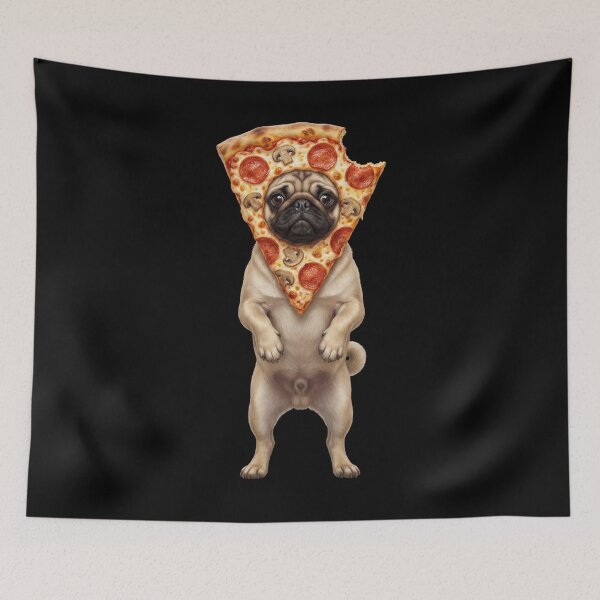Item preview, Funny Pug Pizza Meme Dog Mom Dad Lover designed and sold by TerryConnells.