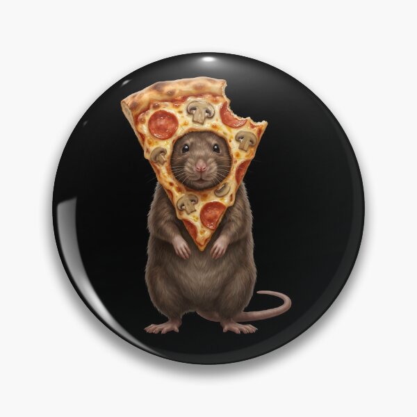 Item preview, Funny Rat Pizza Meme Animal Lover designed and sold by TerryConnells.