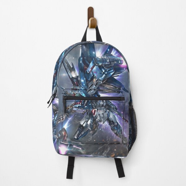 Item preview, Futuristic Space Mecha Warrior – Sci-Fi Gundam Style Robot Battle Art designed and sold by Dyan4.