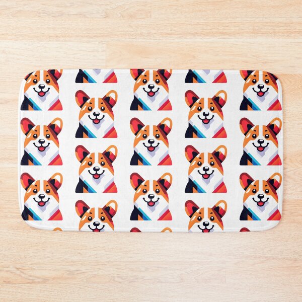Item preview, Geometric Corgi – Modern Abstract Dog Design designed and sold by Dogandesighn.