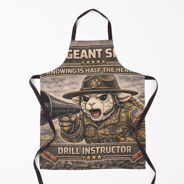 Item preview, Sergeant Shear – Sheep-I Joe Drill Instructor Parody designed and sold by Thpoar.