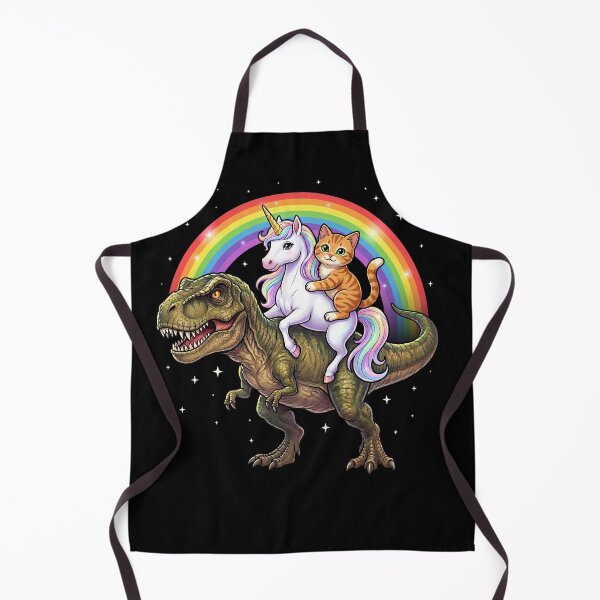 Item preview, Rainbow Cat Unicorn T Rex Dinosaur Animal Lover designed and sold by DoodleTortle.