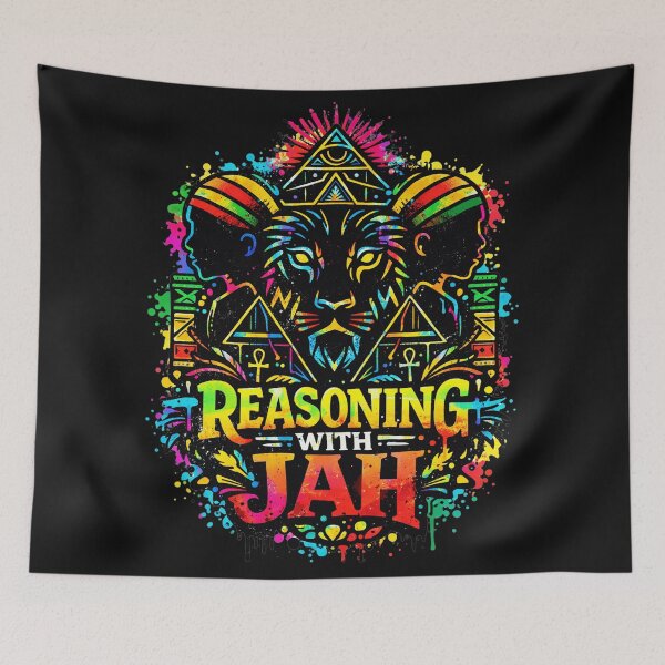 Item preview, REASONING WITH JAH designed and sold by SavvyEarth.