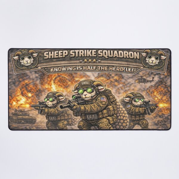 Item preview, Sheep Strike Squadron – Sheep-I Joe Air Assault Parody designed and sold by Thpoar.