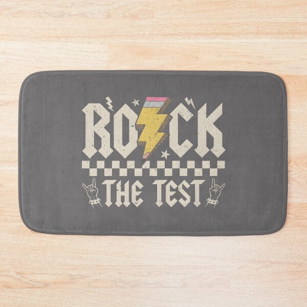 Item preview, Testing Day Rock The Test ABCD Motivational Teacher Students designed and sold by KristineLi.