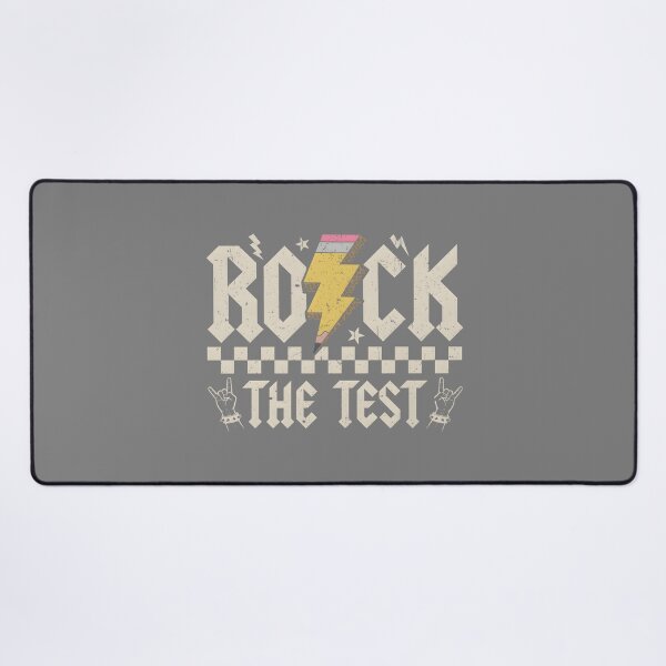 Item preview, Testing Day Rock The Test ABCD Motivational Teacher Students designed and sold by KristineLi.
