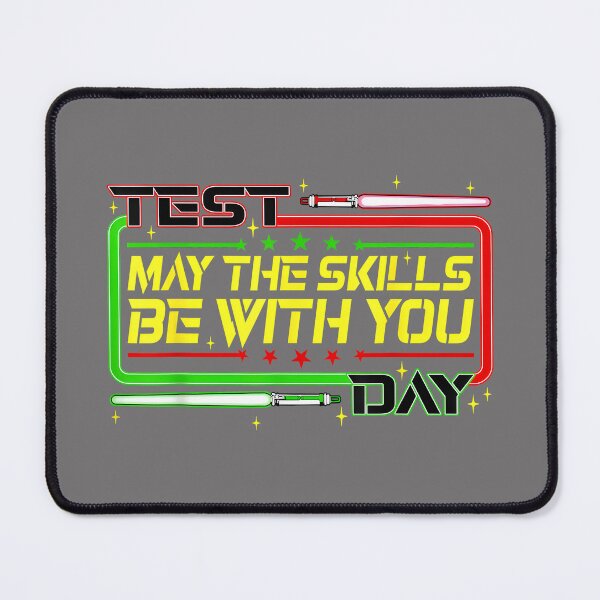Item preview, Testing Day Test Day May The Skills Be With You Teacher Kids  designed and sold by KristineLi.