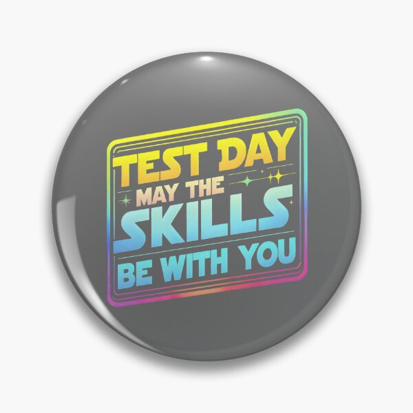 Item preview, Testing Day Test Day May The Skills Be With You Teacher designed and sold by KristineLi.