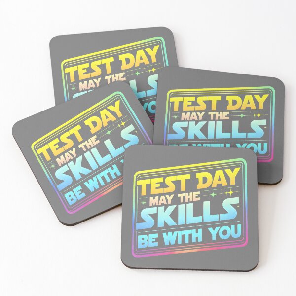 Item preview, Testing Day Test Day May The Skills Be With You Teacher designed and sold by KristineLi.
