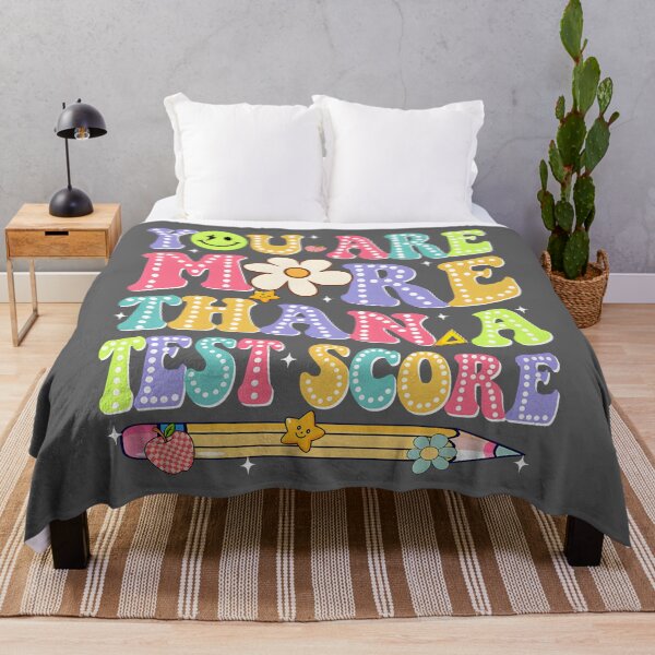 Item preview, You are More Than A Test Score Test Day Teacher Men Women designed and sold by KristineLi.