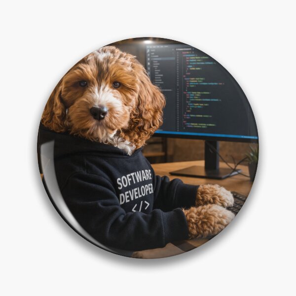 Item preview, Cockapoo Software Developer at the Coding Desk designed and sold by Paul Thompson Photography.