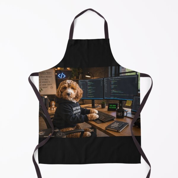 Item preview, Cockapoo Software Developer at the Coding Desk designed and sold by Paul Thompson Photography.
