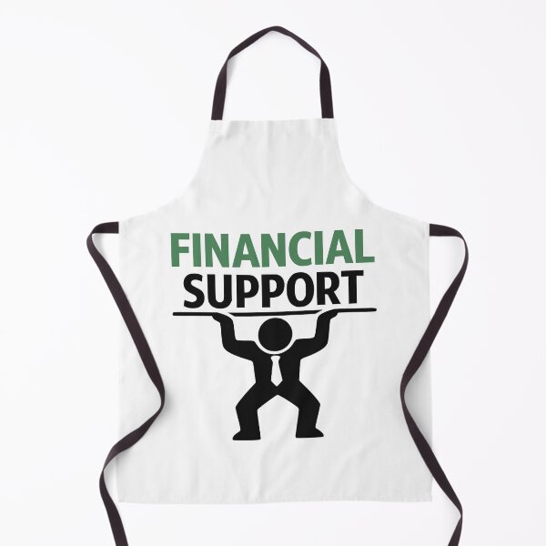 Item preview, Funny Dad Financial Support Minimalist Graphic Pun designed and sold by FunFitLife Studio.
