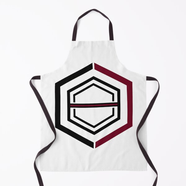 Item preview, Minimalist Hexagon Logo – Modern Geometric Men's T-Shirt designed and sold by Herzbaumatelier.
