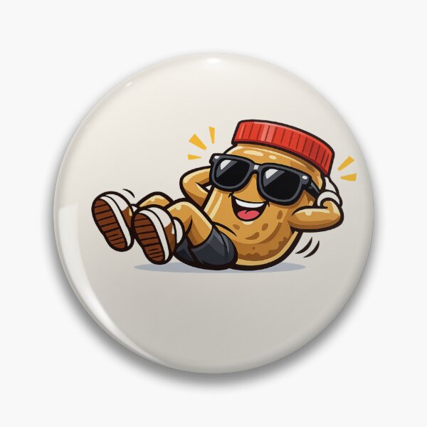 Item preview, Peanut Butter Crunches Fitness Character designed and sold by BROHLine Studio.