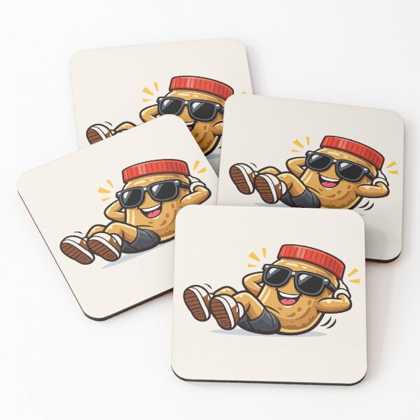 Item preview, Peanut Butter Crunches Fitness Character designed and sold by BROHLine Studio.